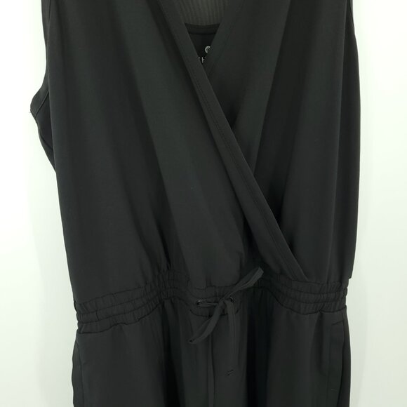 Athleta Take a Hike Active Dress W/Hidden Shorts 6 Black - Picture 6 of 13